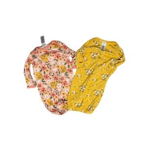 Floral Baby Night Gown Set